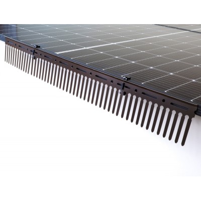 Delock Animal Barrier / Birdprotection for Photovoltaic Systems 1 m - 2 pieces brown (122 mm) 2