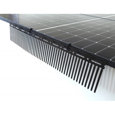 Delock Animal Barrier / Birdprotection for Photovoltaic Systems 1 m - 2 pieces brown (193 mm) 2