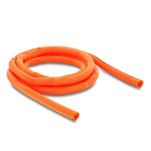 Delock Cable Protection Sleeve self-closing 2 m x 10 mm orange
