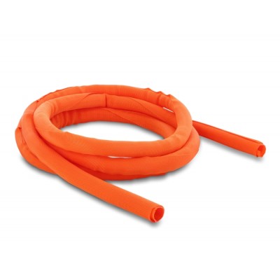 Delock Cable Protection Sleeve self-closing 2 m x 16 mm orange 2