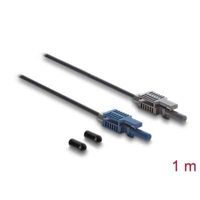 Delock Fibre Optic Plastic POF Cable HFBR 4503-4513Z Simplex male to Simplex male 1 m