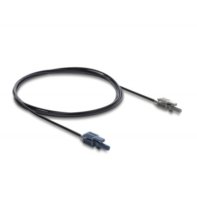 Delock Fibre Optic Plastic POF Cable HFBR 4503-4513Z Simplex male to Simplex male 2 m 2