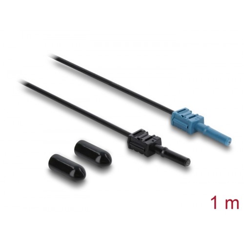 Delock Fibre Optic Plastic POF Cable HFBR 4531-4533Z Simplex male to Simplex male 1 m