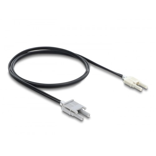 Delock Fibre Optic Plastic POF Cable HFBR 4506-4516Z Duplex male to Duplex male 1 m