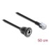 Delock Cable RJ12 plug to RJ12 jack for installation 50 cm black