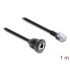 Delock Cable RJ12 plug to RJ12 jack for installation 1 m black