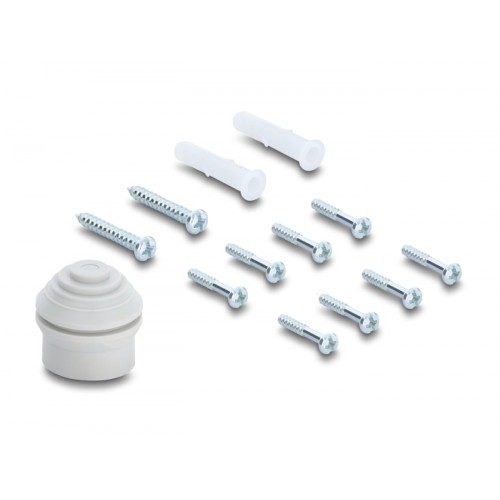 Delock Easy 45 Surface-mounted Housing IP55 waterproof 6 Port