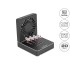 Delock USB 20 Gbps M.2 Docking Station for 4 x M.2 NVMe PCIe SSD with Clone and Erase Function