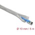 Delock Braided Sleeve for EMC shielding self-closing 5 m x 10 mm