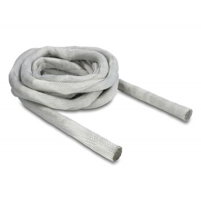 Delock Braided Sleeve for EMC shielding self-closing 5 m x 25 mm 2