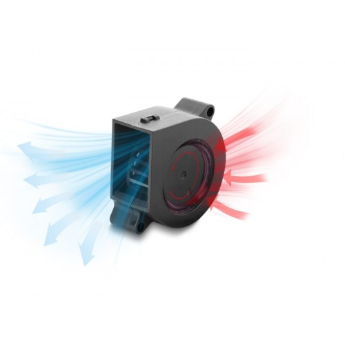 Delock Radial Fan / Blower Fan 12 V DC 40 x 40 x 20 mm with 3 pin fan connector, black