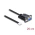 Delock Serial RS-232 Connection Cable D-Sub 9 female to JST XH 4 pin header female 25 cm