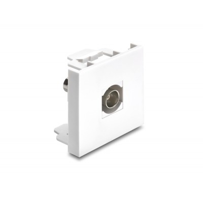 Delock Easy 45 Module BNC female to BNC female white