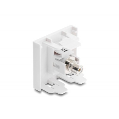 Delock Easy 45 Module RCA female to RCA female white / white 2