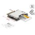 Delock Adapter M.2 Key M male to CFexpress Slot type A