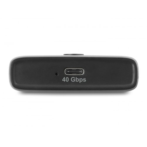 Delock USB Type-C™ 40 Gbps Enclosure for 1 x M.2 NVMe PCIe SSD with fan - tool free