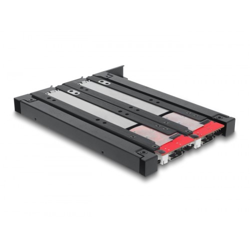 Delock Mobile Rack for 2 x M.2 NMVe SSD with SFF-8654 connector for 12.7 mm Slim ODD Bay