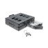 Delock 5.25″ Mobile Rack for 4 x 2.5″ SATA or SAS HDD / SSD with lock
