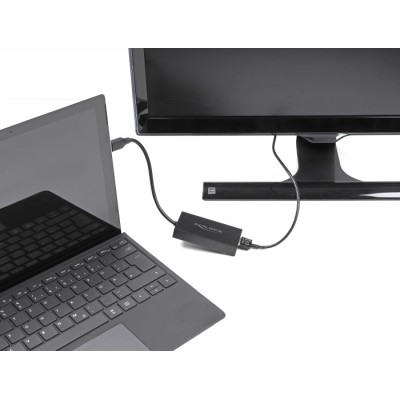 Delock Adapter USB Type-A male to HDMI female 4K 2
