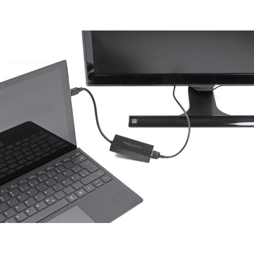 Delock Adapter USB Type-A male to HDMI female 4K