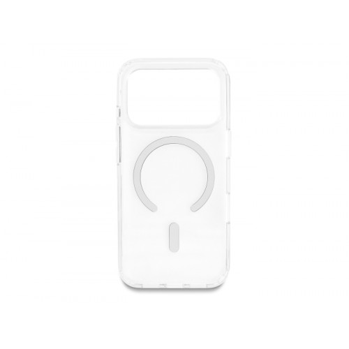 Delock Protective Case for iPhone 17 Pro compatible with MagSafe clear-white