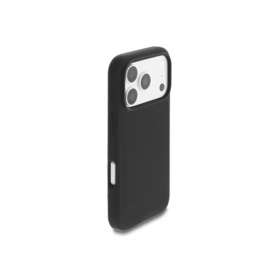 Delock Protective Case for iPhone 17 Pro compatible with MagSafe made of soft-touch silicone black 2