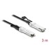 Delock Twinax Cable QSFP+ male to QSFP+ male 40 Gbps 3 m