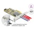 Delock PCI Express x4 Card to 2 x external USB Type-C™ 40 Gbps (DP Alt Mode) female – Low Profile Form Factor