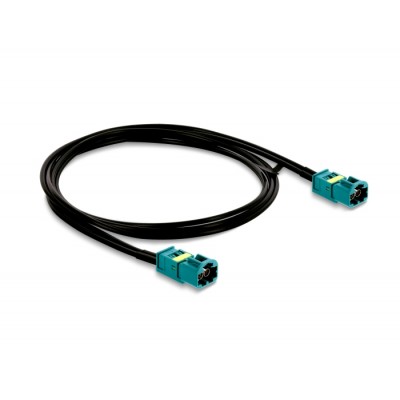 Delock Cable Mini FAKRA Z plug dual to Mini FAKRA Z plug dual 2