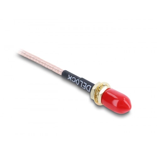 Delock Dust Cover for SMA jack 10 pieces silicone red