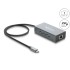 Delock USB Type-C™ Network Adapter Gigabit LAN 1 x RJ45 PoE with USB Power Delivery
