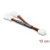 Delock Y-Fan Cable 1 x 3 pin female to 2 x 3 pin male with 10 cm