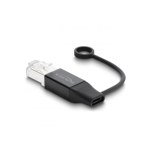 Delock USB Type-C™ Network Adapter Gigabit LAN 1 x RJ45 plug