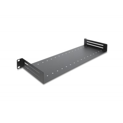 Delock 19″ 1U Shelf with 2 adjustable dividers up to 154 mm deep max. 6 kg load capacity black 2