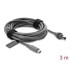 Delock USB Type-C™ male to DC 5.5 x 2.1 mm Cable compatible with Starlink Mini, 3 m grey