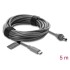 Delock USB Type-C™ male to DC 5.5 x 2.1 mm Cable compatible with Starlink Mini, 5 m grey