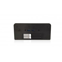 Kimera Swap: PC industriale fanless, CPU i3 / i5, con 2 tray ssd/hdd 2,5" hot swap e seriale RS-232