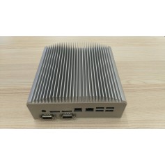 Kimera Fast: PC industriale fanless, CPU Celeron Dual Core, 2 Lan, 2 Seriali (1x RS232 + 1x RS485),  6x USB e Dual Viideo