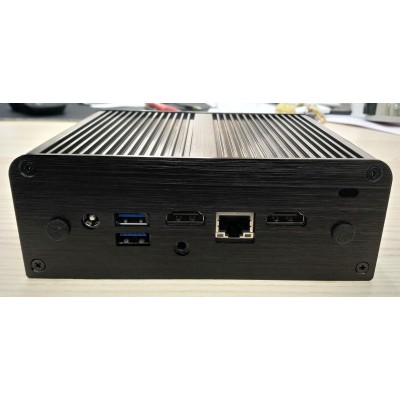Kimera Fast: PC industriale fanless, CPU Celeron Dual Core, Dual HDMI 2