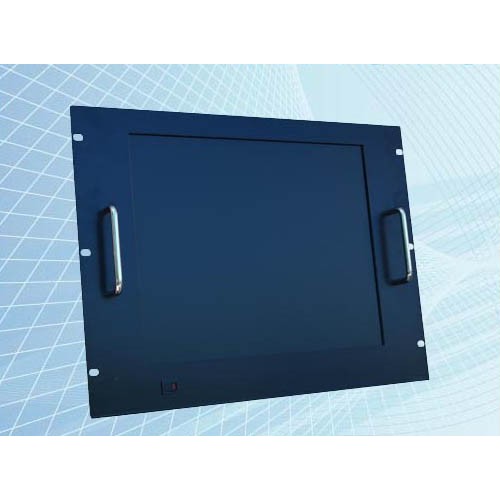 Monitor Rack Panel 15" 6U nero (touchscreen opzionale)