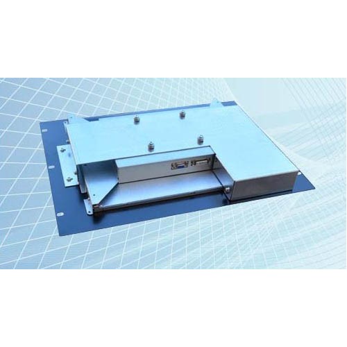 Monitor Rack Panel 17" 8U nero (touchscreen opzionale)