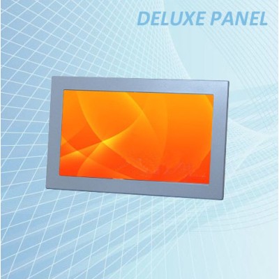 Monitor 15,6" / 21,5" wide da pannello ad incasso frontale, IP65, con touchscreen resistivo (su richiesta anche senza touch)