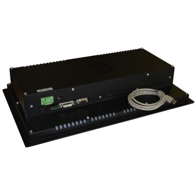 Monitor da Pannello 18.5" Full HD Touchscreen Resistivo, nero 2