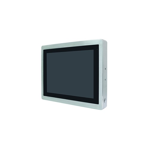 Panel PC 7" / 10" / 12" / 15" / 17" / 19" / 21" IP66 / IP69K frontale in acciaio inox, CPU Celeron 1,8Ghz, touchscreen opzionale