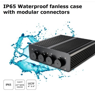 Nuc industriale fanless 7th generation i3 / i5, con supporto Intel Optane ed ssd/hdd 2,5". Slim design