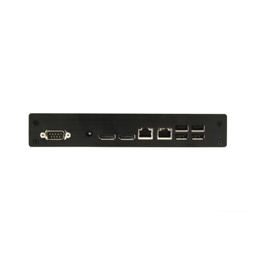 Kimera Fast: PC industriale fanless, CPU Celeron Dual Core, 2 Lan, 2 Seriali (1x RS232 + 1x RS485),  6x USB e Dual Viideo