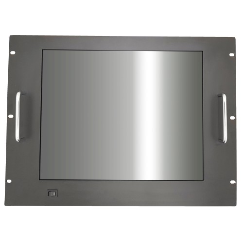Monitor Rack Panel 17" 8U nero (touchscreen opzionale)
