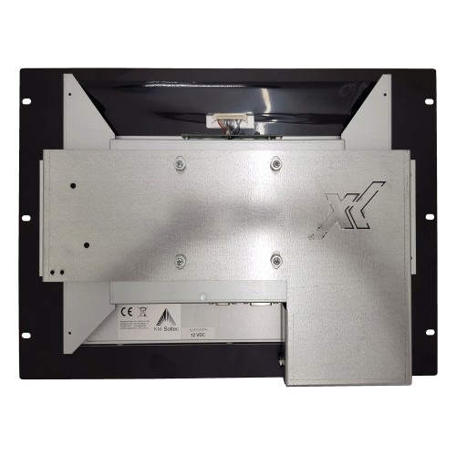 Monitor Rack Panel 17" 8U nero (touchscreen opzionale)