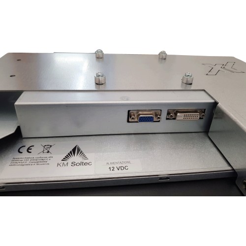 Monitor Rack Panel 17" 8U nero (touchscreen opzionale)