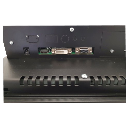 Monitor da Pannello 18.5" Full HD Touchscreen Resistivo, nero